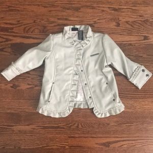 Calvin Klein faux leather jacket